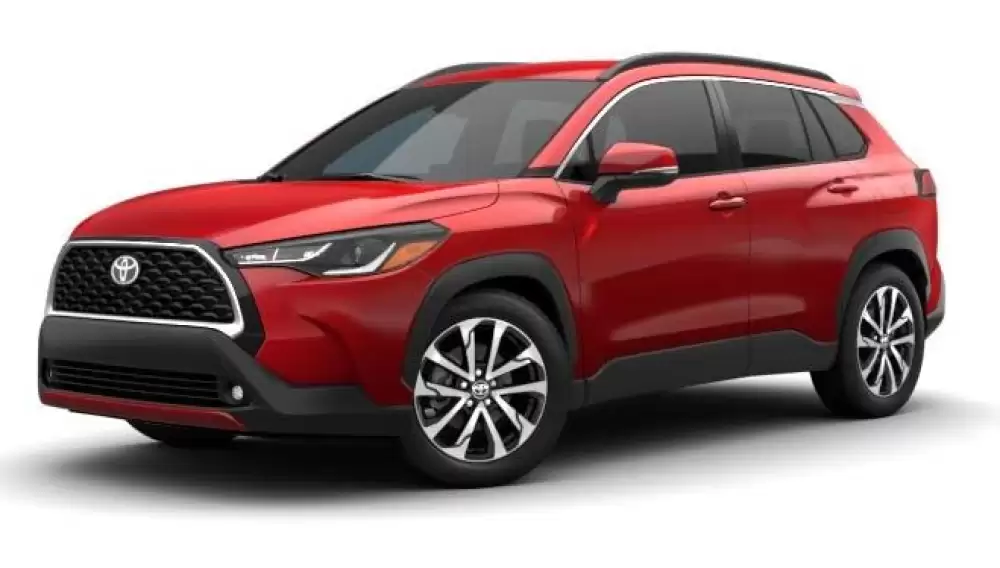 TOYOTA COROLLA CROSS (2022-) 3D gumové autorohož