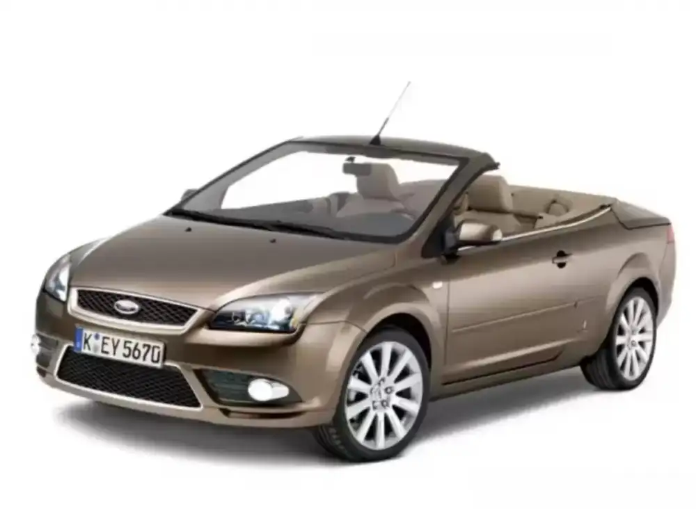 FORD FOCUS II. MK2 (CABRIO) (2005-2011) DESIGN gumový kufrový koberec