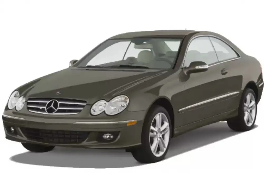 MERCEDES-BENZ CLK (2002-2009) DESIGN gumový kufrový koberec