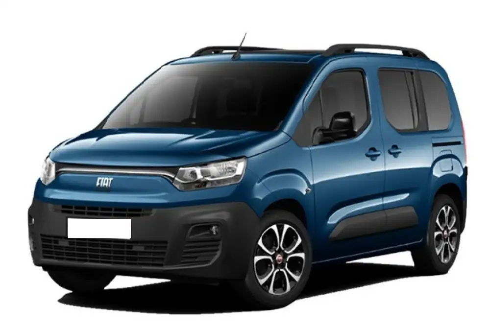 FIAT DOBLO (2022-) Gumová rohož s vysokým okrajom