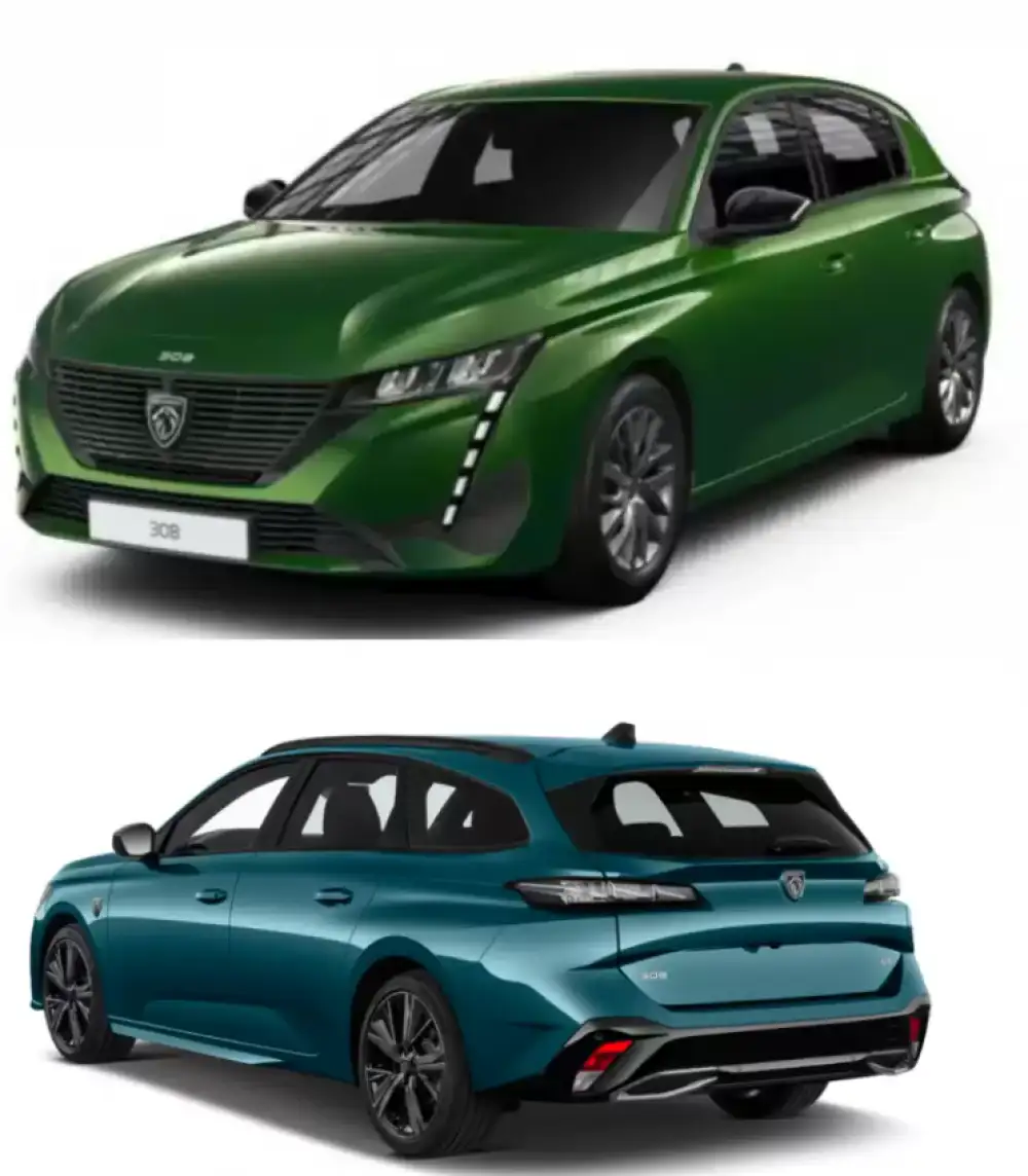 PEUGEOT 308 (2021-) GUMOVÉ AUTOROHOŽE