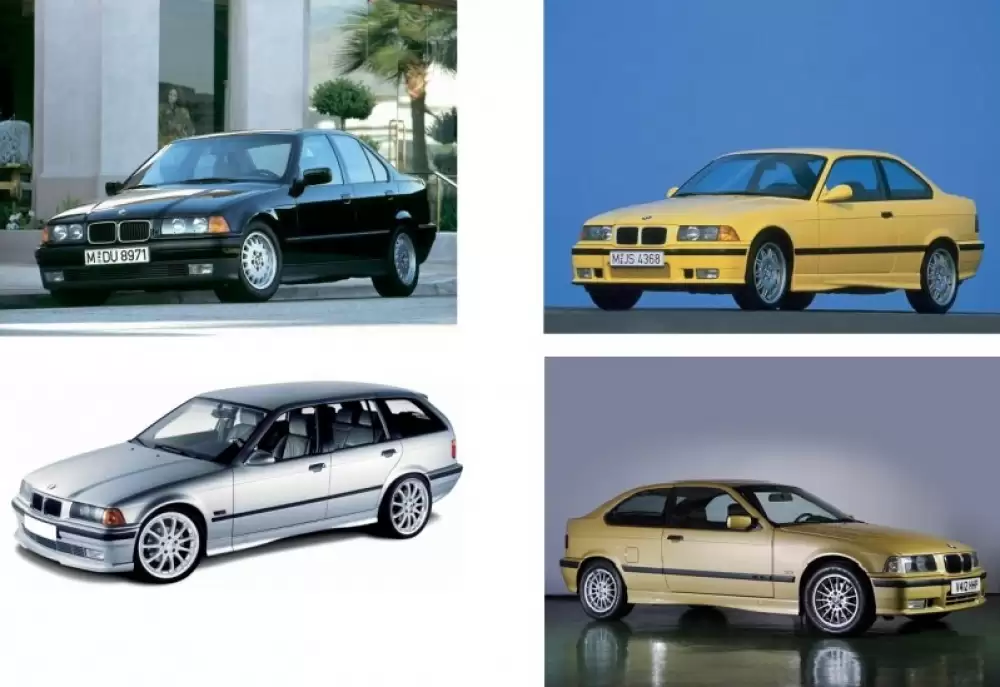 BMW 3 (E36) (1992-1998) GUMENÉ AUTOROHOŽE